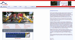 Desktop Screenshot of cityofpowell.com
